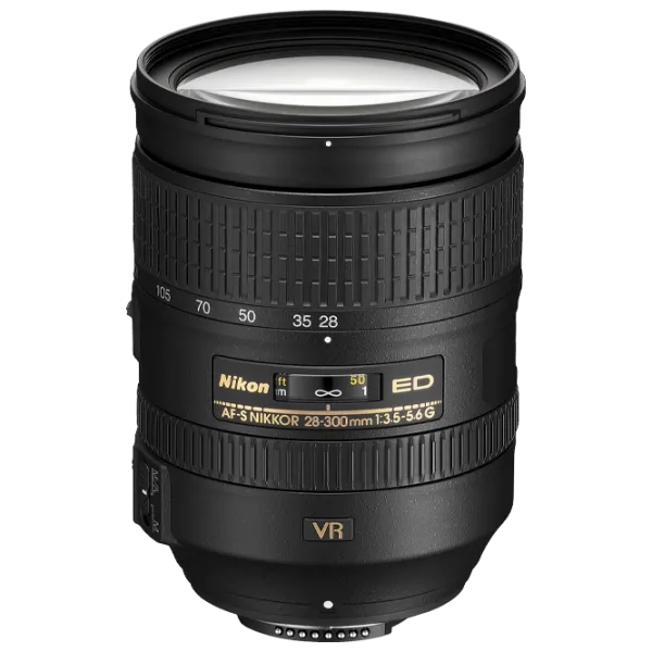 Объектив Nikon NIKKOR AF-S 28-300mm f/ 3.5-5.6G ED VR Черный photo 1 Объектив Nikon NIKKOR AF-S 28-300mm f/ 3.5-5.6G ED VR Черный photo 1