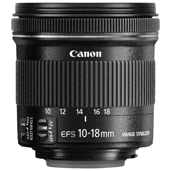 Obiectiv Canon EF-S 10-18mm F/ 4.5-5.6 IS STM Black photo 1 Obiectiv Canon EF-S 10-18mm F/ 4.5-5.6 IS STM Black photo 1