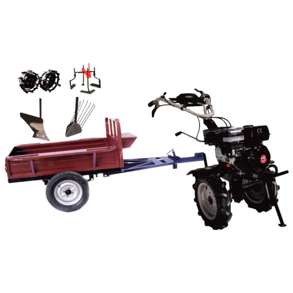 Motocultor Worker HB 700RS ECO+R SET19 4 timpi/ Benzină photo 1