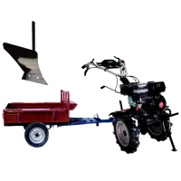 Motocultor Worker HB 700RS ECO+R SET2 4 timpi/ Benzină