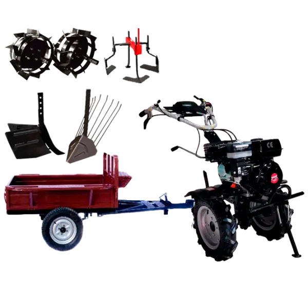 Motocultor Worker HB 700RS ECO+R SET20 Benzină photo 1
