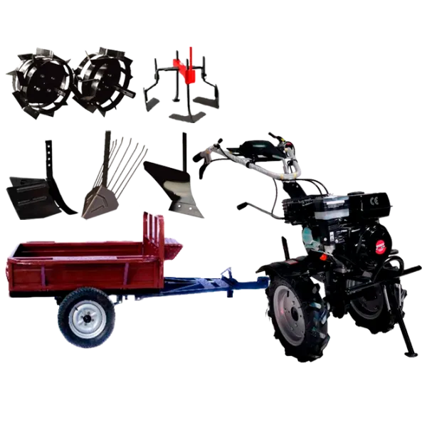 Motocultor Worker HB 700RS ECO+R SET21 4 timpi/ Benzină photo 1