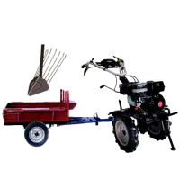 Мотокультиватор Worker HB 700RS ECO+R SET4 4х тактный/ Бензин