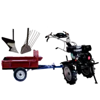 Мотокультиватор Worker HB 700RS ECO+R SET5 4х тактный/ Бензин