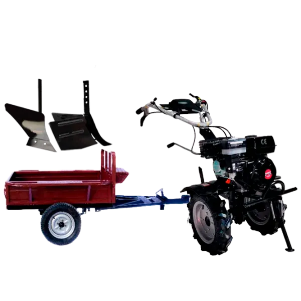 Motocultor Worker HB 700RS ECO+R SET6 4 timpi/ Benzină photo 1