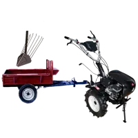 Motocultor Worker HB 700RS PRO+R SET4 4 timpi/ Benzină