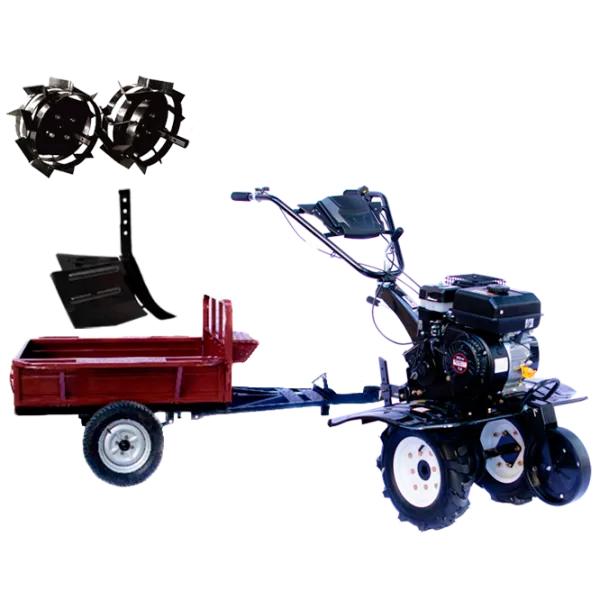 Motocultor Worker HB 700S+R SET 13 4 timpi/ Benzină photo 1