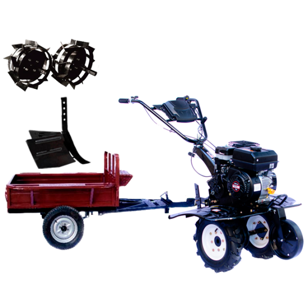 Motocultor Worker HB 700S+R SET 13 4 timpi/ Benzină photo 1