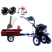 Motocultor Worker HB 700S+R SET 17 4 timpi/ Benzină