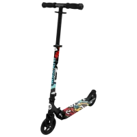 Детский двухколёсный самокат Kikka Boo Makani Zonda (31006010117) 50 кг/ Черный