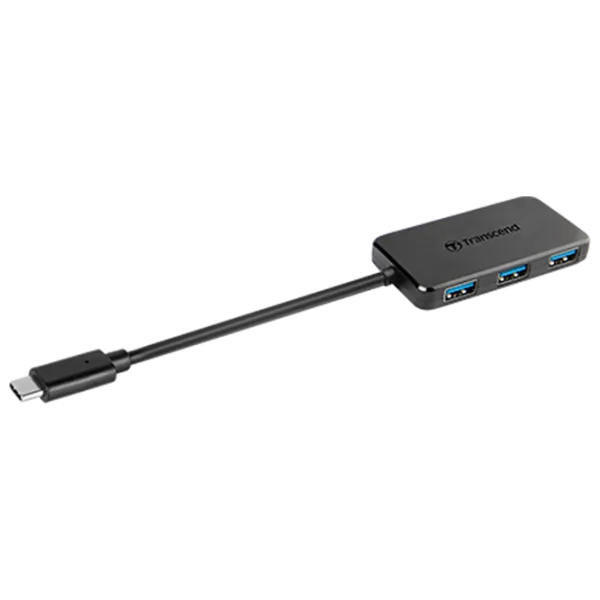 Adapter Transcend TS-HUB2C USB Type-C/ Black photo 1