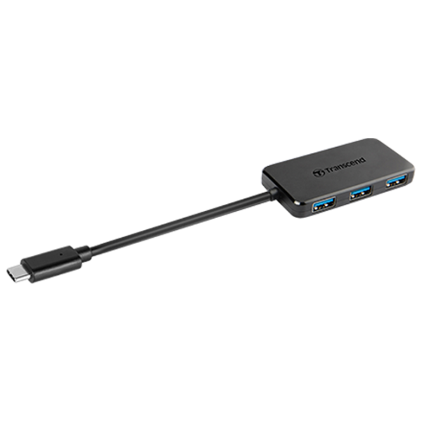 Adapter Transcend TS-HUB2C USB Type-C/ Black photo 1