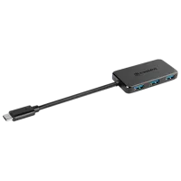 Адаптер Transcend TS-HUB2C USB Type-C/ Черный
