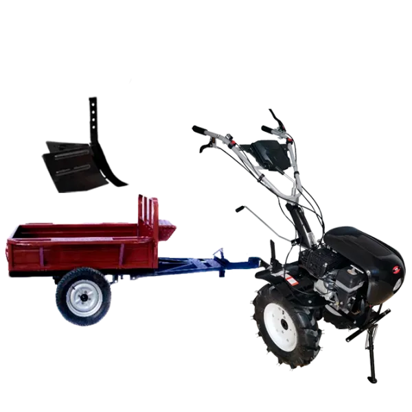 Motocultor Worker HB 700RS PRO+R SET3 4 timpi/ Benzină photo 1