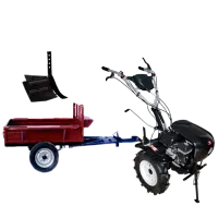 Motocultor Worker HB 700RS PRO+R SET3 4 timpi/ Benzină