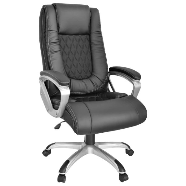 Офисное кресло DecoPrim BX-3876 Акриловая сетка, искусственная кожа/ Черный photo 1 Офисное кресло DecoPrim BX-3876 Акриловая сетка, искусственная кожа/ Черный photo 1