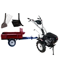 Мотокультиватор Worker HB 700RS PRO+R SET7 4х тактный/ Бензин