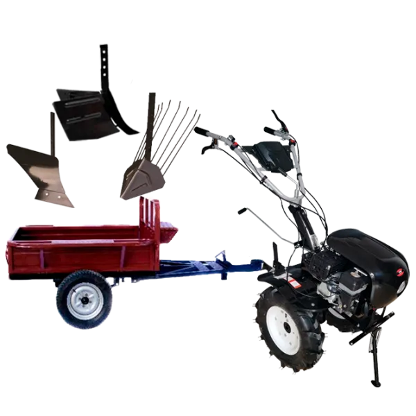 Мотокультиватор Worker HB 700RS PRO+R SET8 4х тактный/ Бензин photo 1