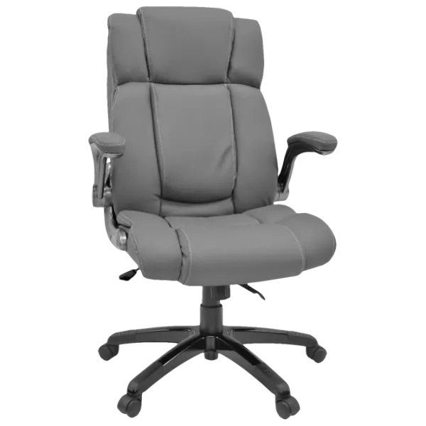 Fotoliu de birou DecoPrim BX-3702 Piele artificială/ Gray photo 1