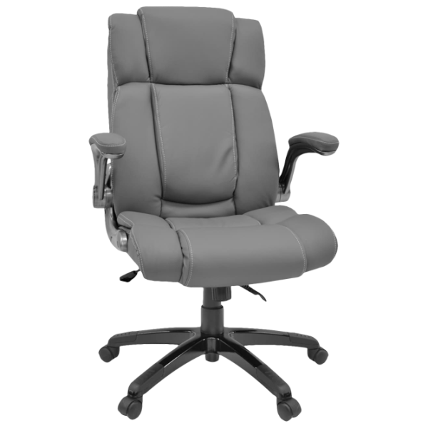 Fotoliu de birou DecoPrim BX-3702 Piele artificială/ Gray photo 1