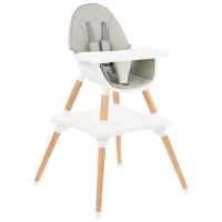 Scaun de masă Kikka Boo Multi 3 in 1 (31004010100) Transformer/ 6 luni/ Gray