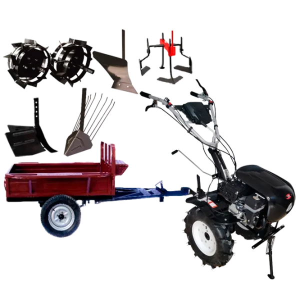 Motocultor Worker HB 700RS PRO+R SET21 4 timpi/ Benzină photo 1
