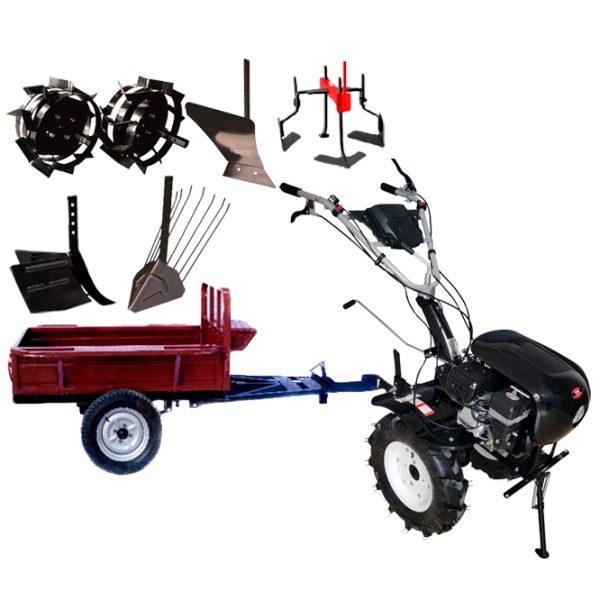 Motocultor Worker HB 700RS PRO+R SET21 4 timpi/ Benzină photo 1