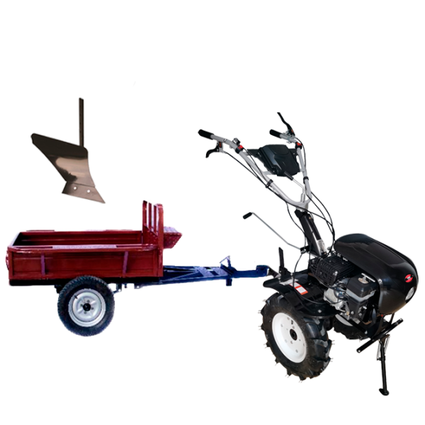 Motocultor Worker HB 700RS PRO+R SET2 4 timpi/ Benzină photo 1