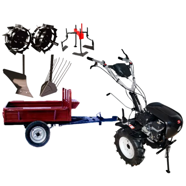 Мотокультиватор Worker HB 700RS PRO+R SET19 4х тактный/ Бензин photo 1