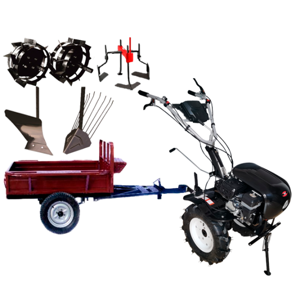 Мотокультиватор Worker HB 700RS PRO+R SET19 4х тактный/ Бензин photo 1