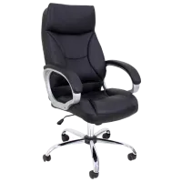 Fotoliu de birou DecoPrim BX-0055 Piele artificială/ Black