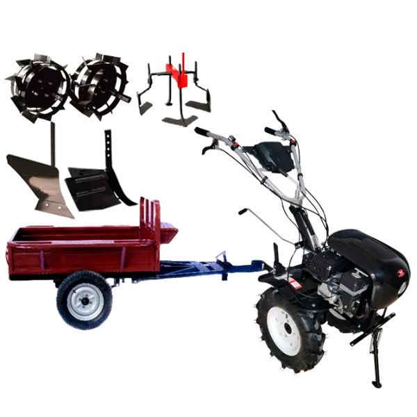 Motocultor Worker HB 700RS PRO+R SET18 4 timpi/ Benzină photo 1