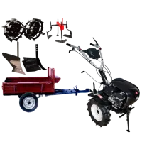 Motocultor Worker HB 700RS PRO+R SET18 4 timpi/ Benzină