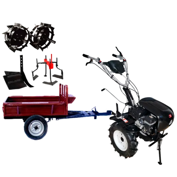Motocultor Worker HB 700RS PRO+R SET16 4 timpi/ Benzină photo 1