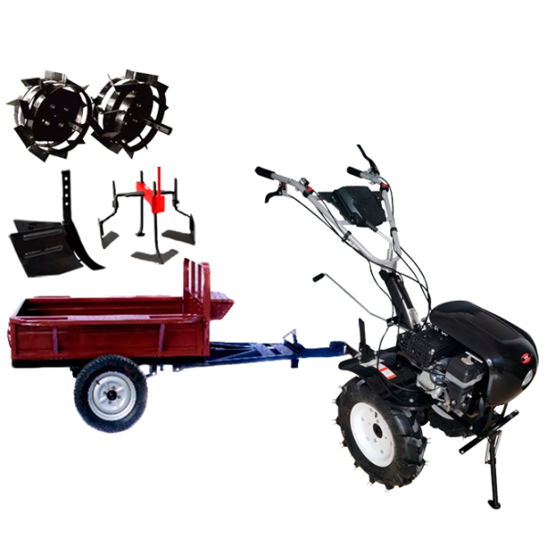 Motocultor Worker HB 700RS PRO+R SET16 4 timpi/ Benzină photo 1