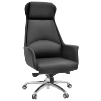 Fotoliu de birou DecoPrim Aeron Piele artificială/ Black