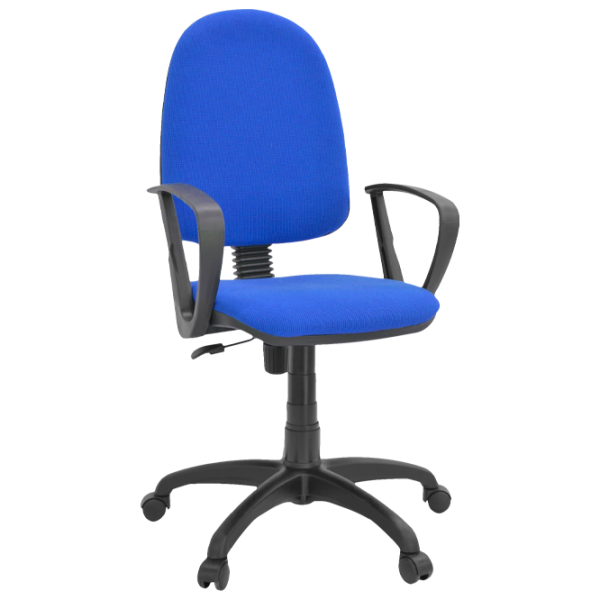 Fotoliu de birou DecoPrim LUX A-20 Stofă/ Blue photo 1 Fotoliu de birou DecoPrim LUX A-20 Stofă/ Blue photo 1