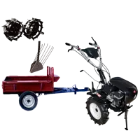 Motocultor Worker HB 700RS PRO+R SET14 4 timpi/ Benzină