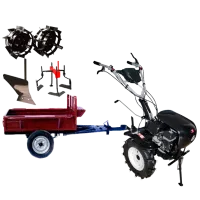 Мотокультиватор Worker HB 700RS PRO+R SET15 4х тактный/ Бензин