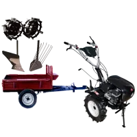 Мотокультиватор Worker HB 700RS PRO+R SET10 4х тактный/ Бензин