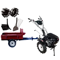 Motocultor Worker HB 700RS PRO+R SET11 4 timpi/ Benzină