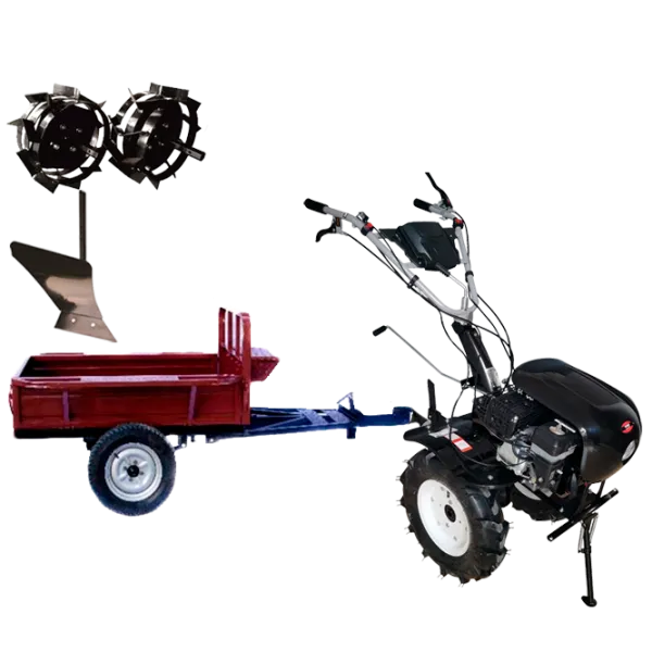 Motocultor Worker HB 700RS PRO+R SET12 4 timpi/ Benzină photo 1