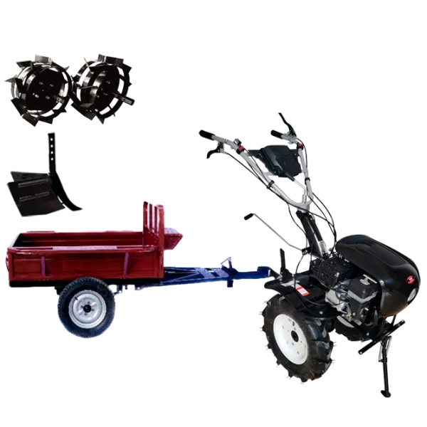 Motocultor Worker HB 700RS PRO+R SET13 4 timpi/ Benzină photo 1