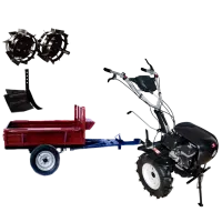 Motocultor Worker HB 700RS PRO+R SET13 4 timpi/ Benzină