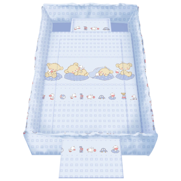 Детское постельное бельё Lorelli Trend Set Superstar Bears (20800052101) Хлопок/ Синий photo 1