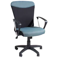 Fotoliu de birou DecoPrim F-44 Stofă/ Black