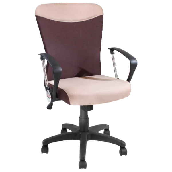 Fotoliu de birou DecoPrim F-44 Stofă/ Brown photo 1 Fotoliu de birou DecoPrim F-44 Stofă/ Brown photo 1