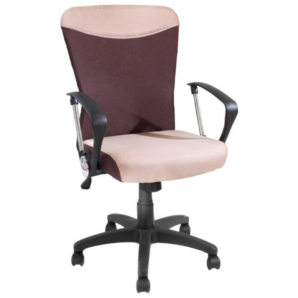 Fotoliu de birou DecoPrim F-44 Stofă/ Brown photo 1 Fotoliu de birou DecoPrim F-44 Stofă/ Brown photo 1