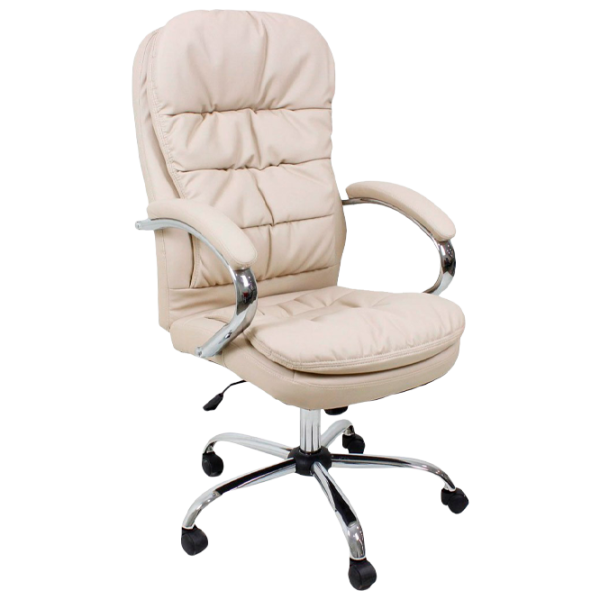 Fotoliu de birou DecoPrim BX-3058 Piele artificială/ Khaki photo 1