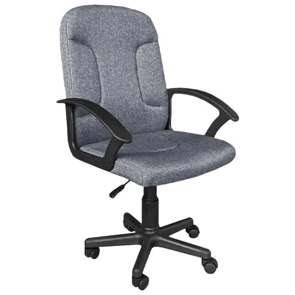 Fotoliu de birou DecoPrim 9027 Stofă/ Gray photo 1 Fotoliu de birou DecoPrim 9027 Stofă/ Gray photo 1